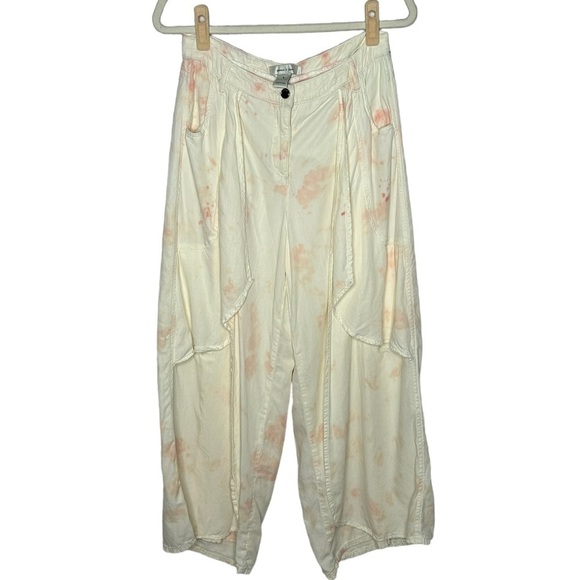 Gemma + Jane Soft Pink Tie Dye Wide Leg Pants - Picture 1 of 15